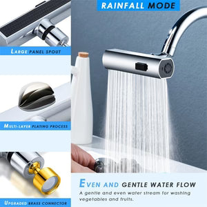 Rotating Waterfall Kitchen Faucet Nozzle Extender