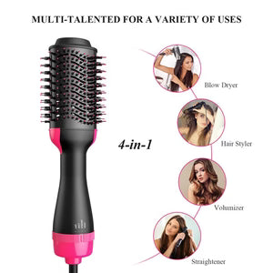 One-Step Hair Dryer Brush Styler